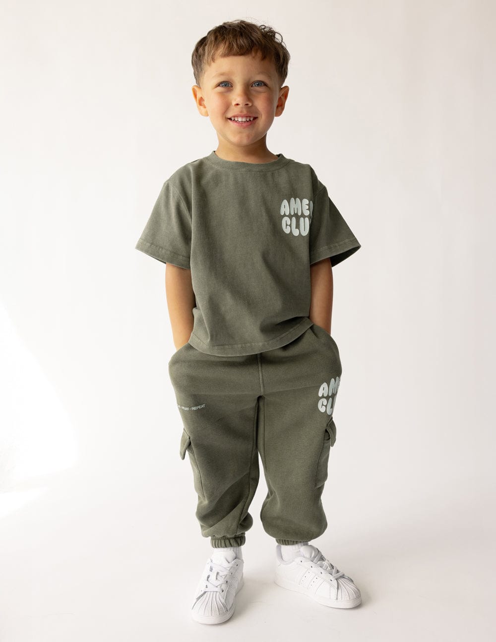 Amen Club Kids Cargo Sweatpant - A-1 Thread Vault