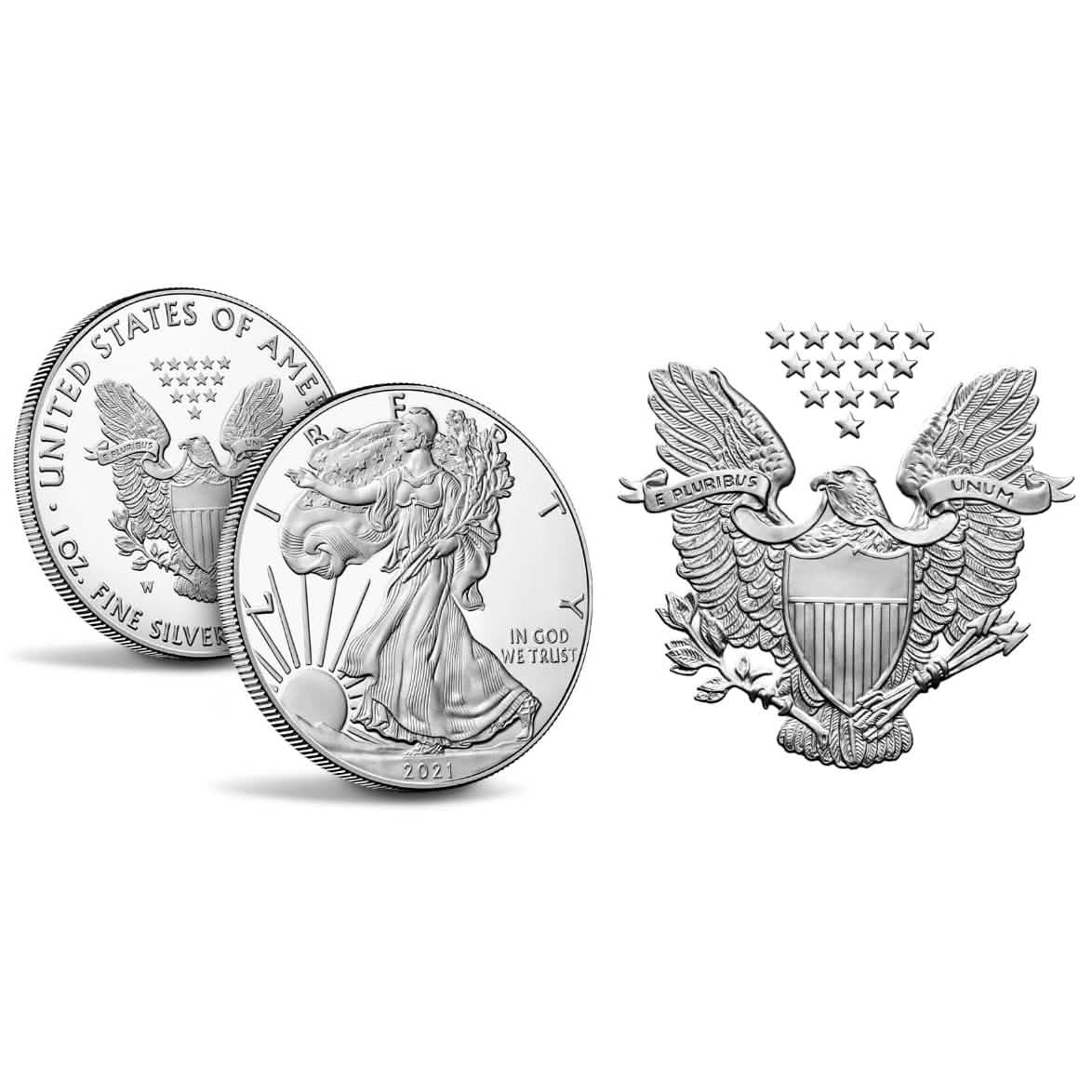 American Silver Eagle 1 oz Random Year - A-1 Thread Vault