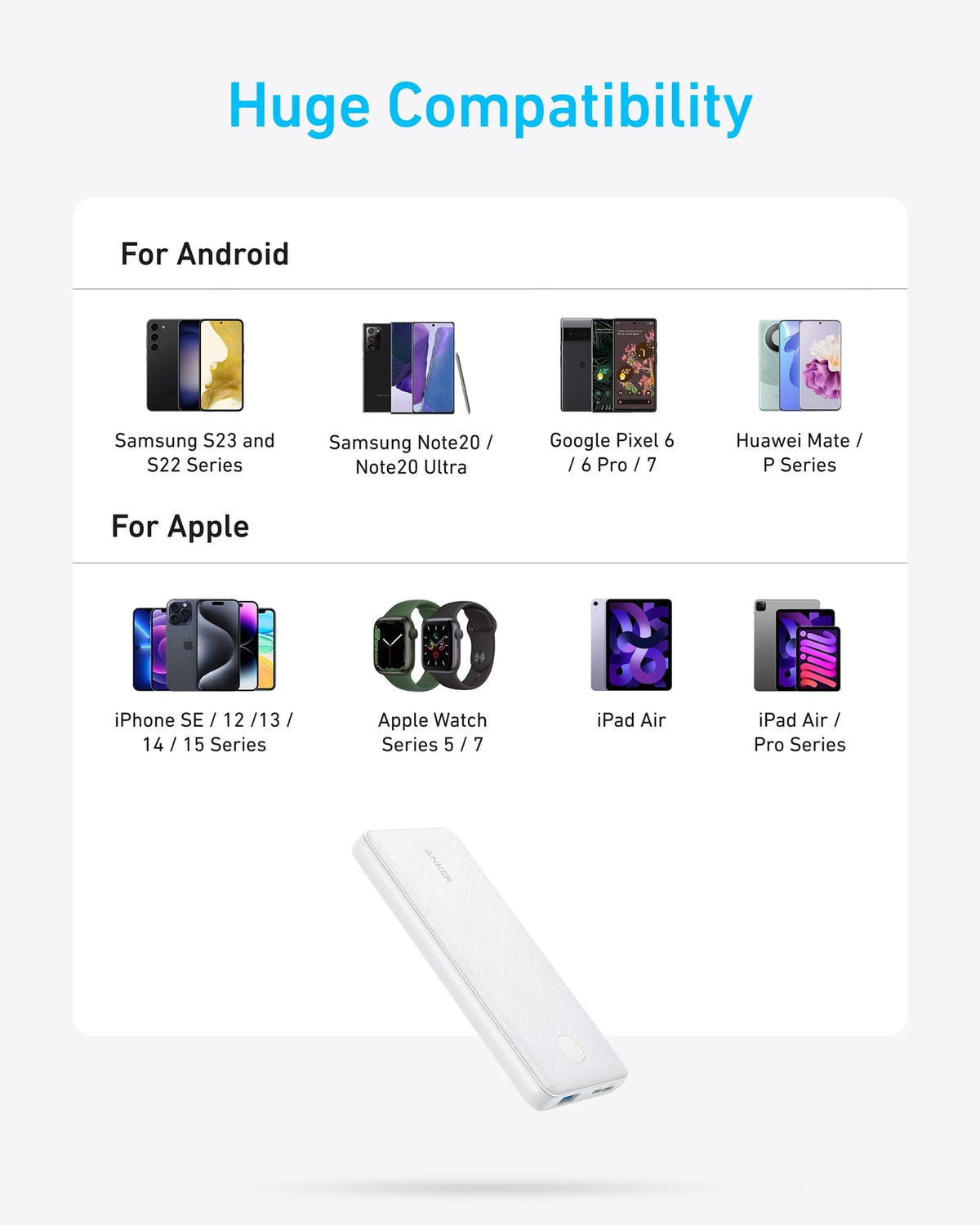 Anker <b>313</b> Power Bank (PowerCore 10K) - A-1 Thread Vault