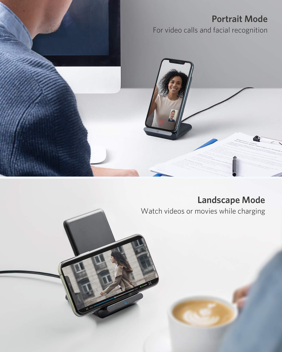 Anker <b>313</b> Wireless Charger (Stand) - A-1 Thread Vault