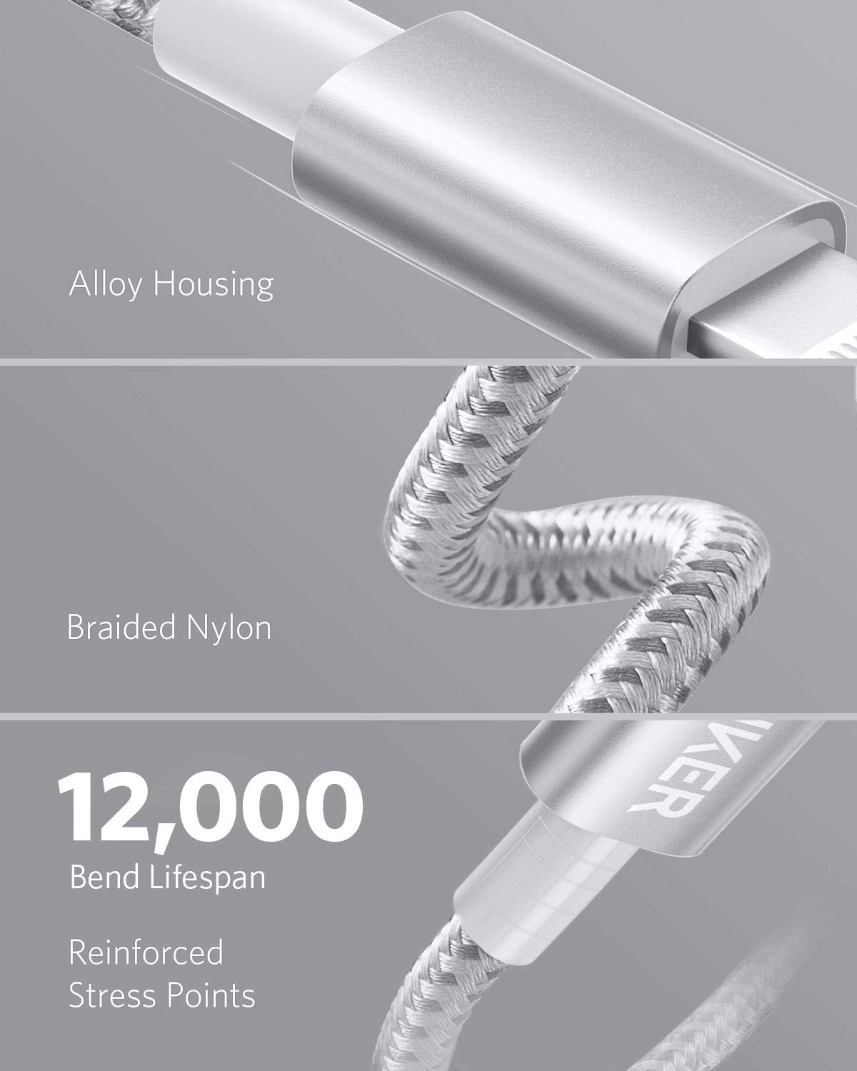 Anker <b>331</b> USB-C to Lightning Cable - A-1 Thread Vault