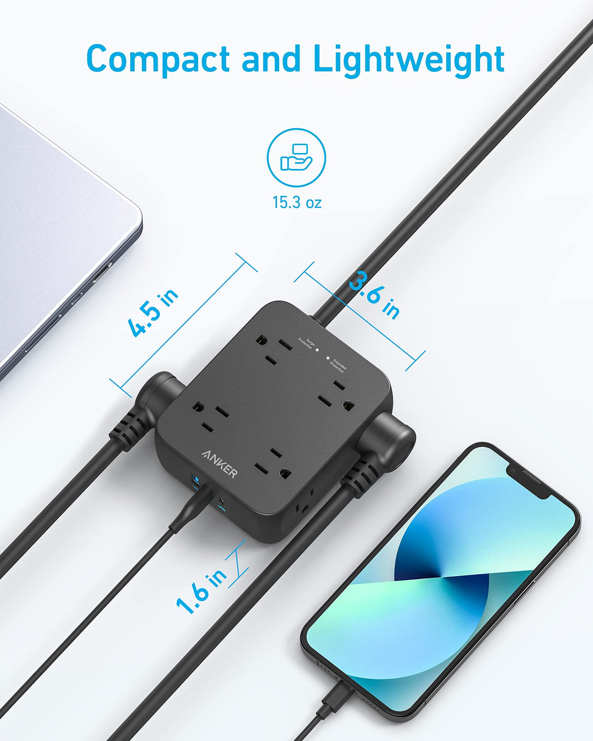 Anker <b>341</b> USB Power Strip - A-1 Thread Vault
