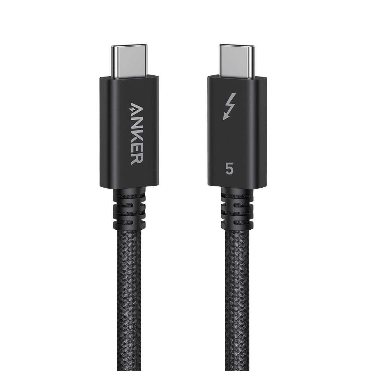 Anker Prime Thunderbolt 5 Cable (3.3 ft / 1.7 ft, 80 Gbps, 240W) - A-1 Thread Vault