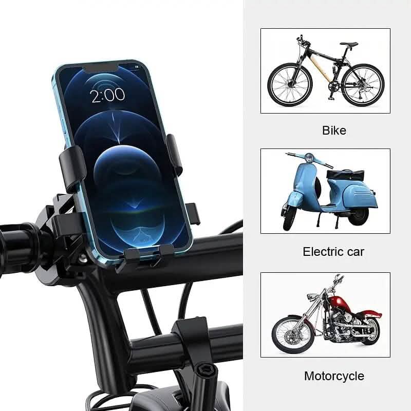 Anti-Slip Mobile Phone Holder Mount for Outdoor Riding and Mountain Biking - A-1 Thread Vault