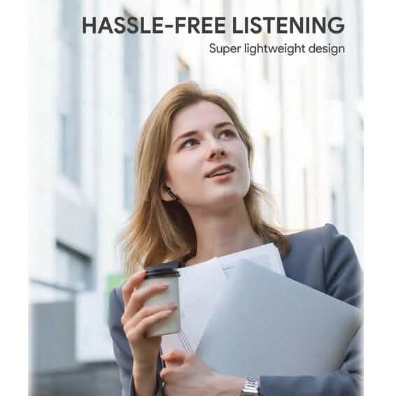 Aukey EP-T29 5.0 TWS Wireless Bluetooth Earphone Black - A-1 Thread Vault
