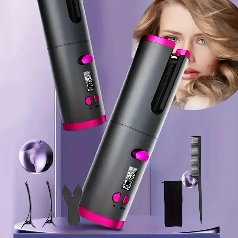 Automatic Curling Iron for Full-bodied Hair with 5 Temperature Settings - A-1 Thread Vault