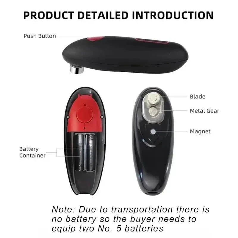 Automatic Jar Opener Electric, Safe & Easy to Use - A-1 Thread Vault