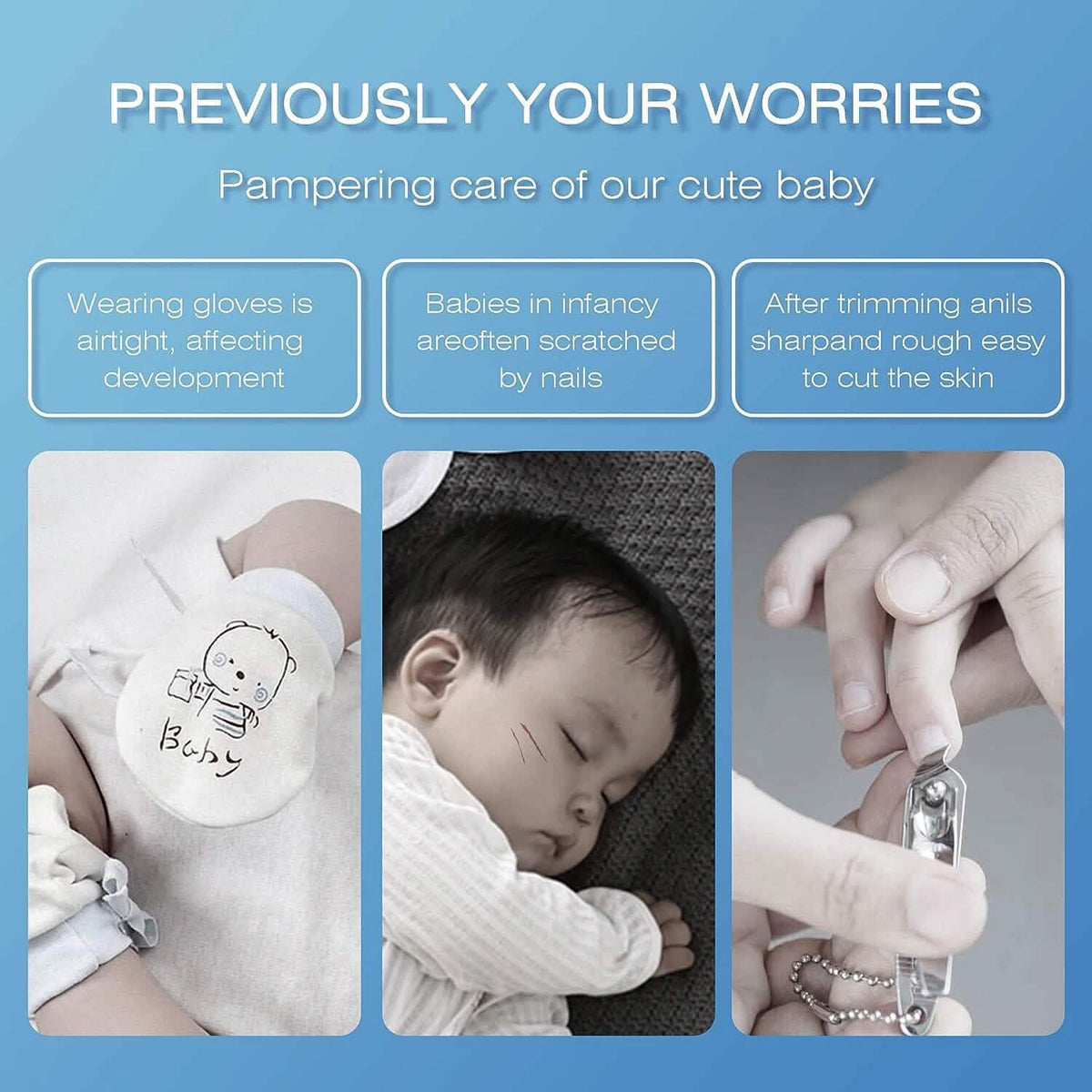 Baby Nail Clippers Baby Safe Electric Trimmer Nail File Kit - A-1 Thread Vault