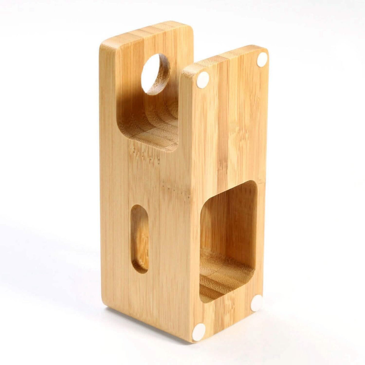 Bamboo Wood Charging Stand for Apple Watch - A-1 Thread Vault