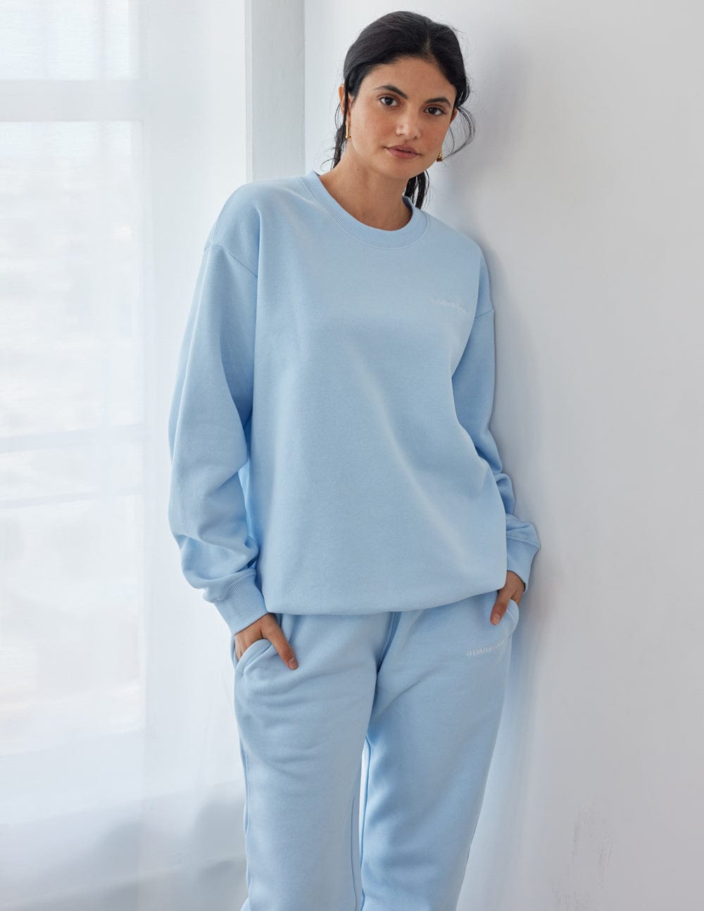Basics Dream Blue Unisex Crewneck - A-1 Thread Vault