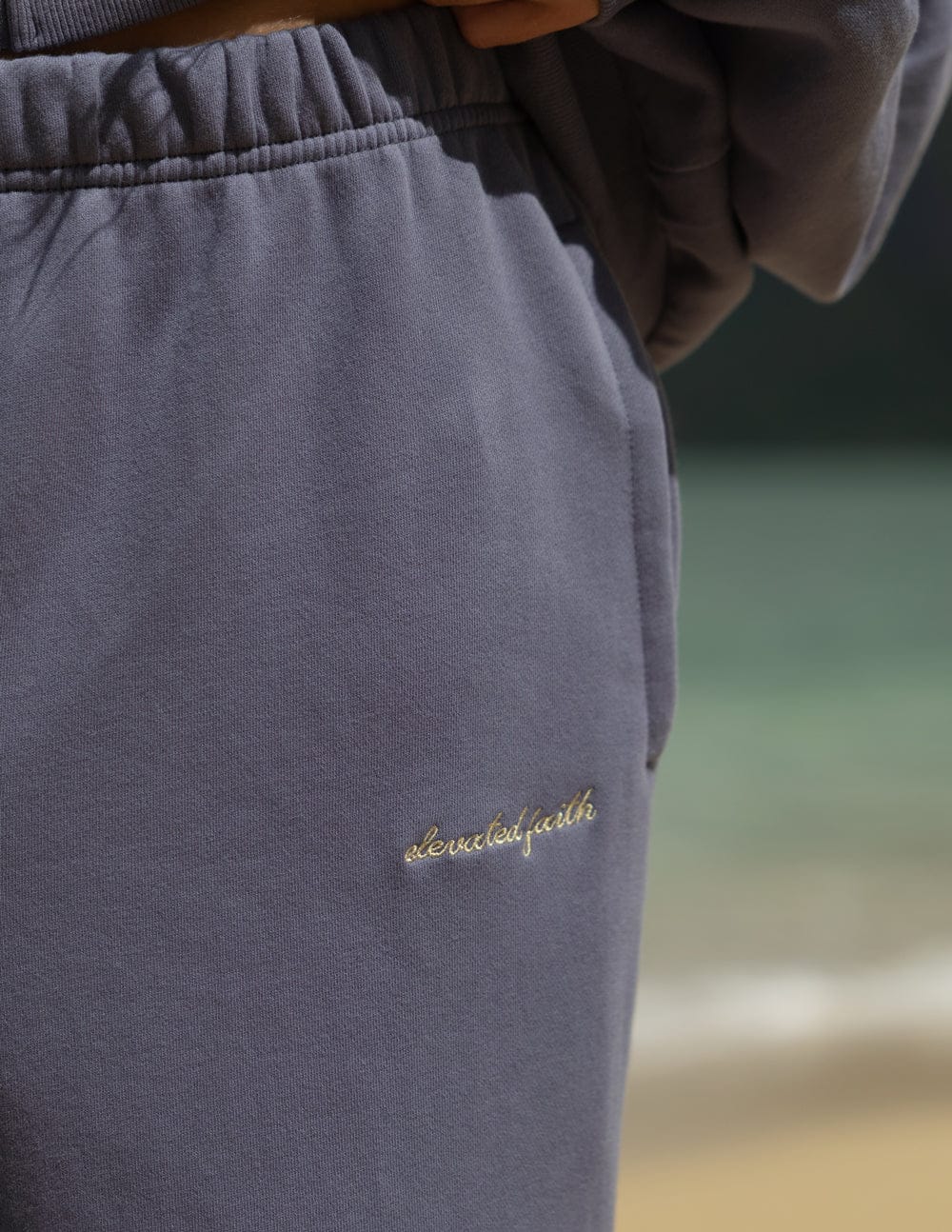 Basics Plum Wide Leg Sweatpant - A-1 Thread Vault