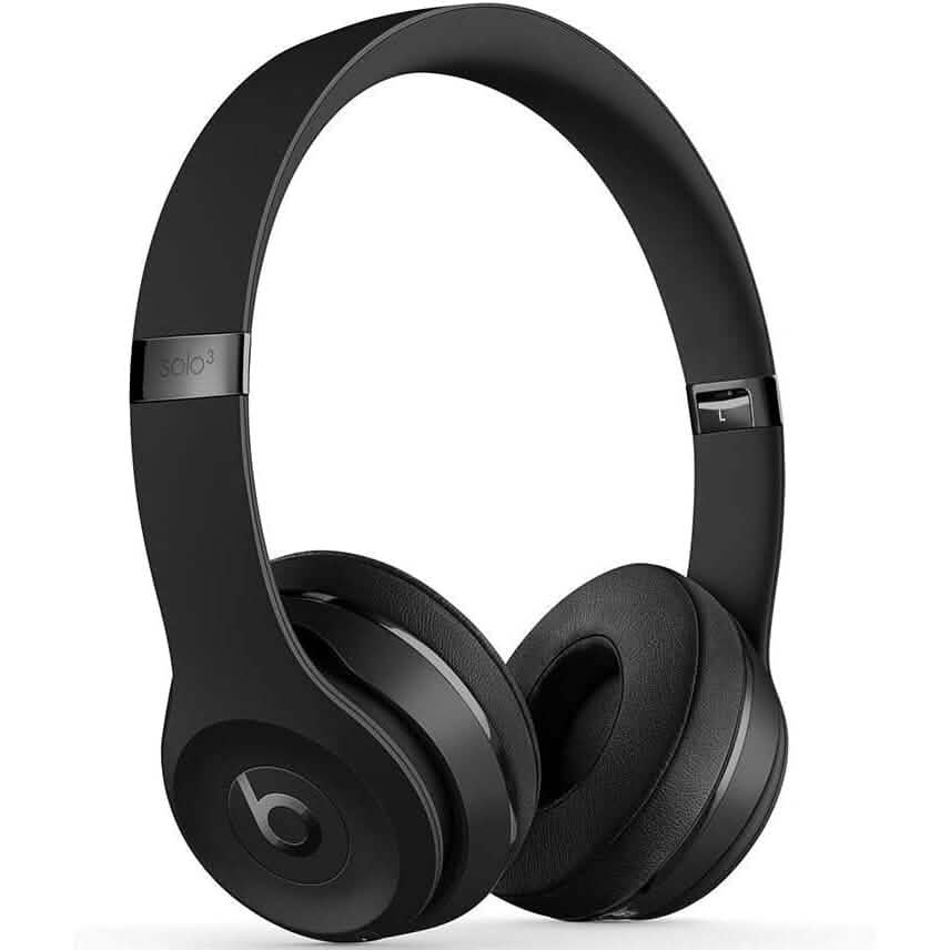 Beats Solo3 Wireless On-Ear Headphones - Black (Refurbished) - A-1 Thread Vault
