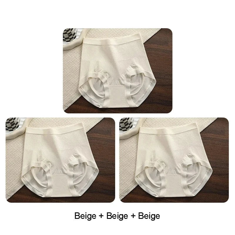 Belly Reducing Panties Set Pack Fashion Seamless Panties for Women Micro Underwear Soft Sports Women's Lingerie Sexy Briefs Lady - A-1 Thread Vault
