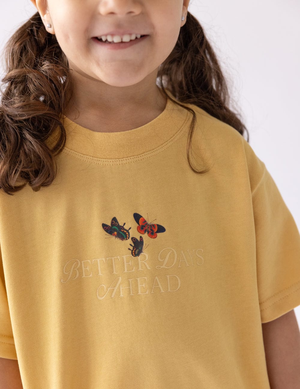 Better Days Butterfly Kids Tee - A-1 Thread Vault