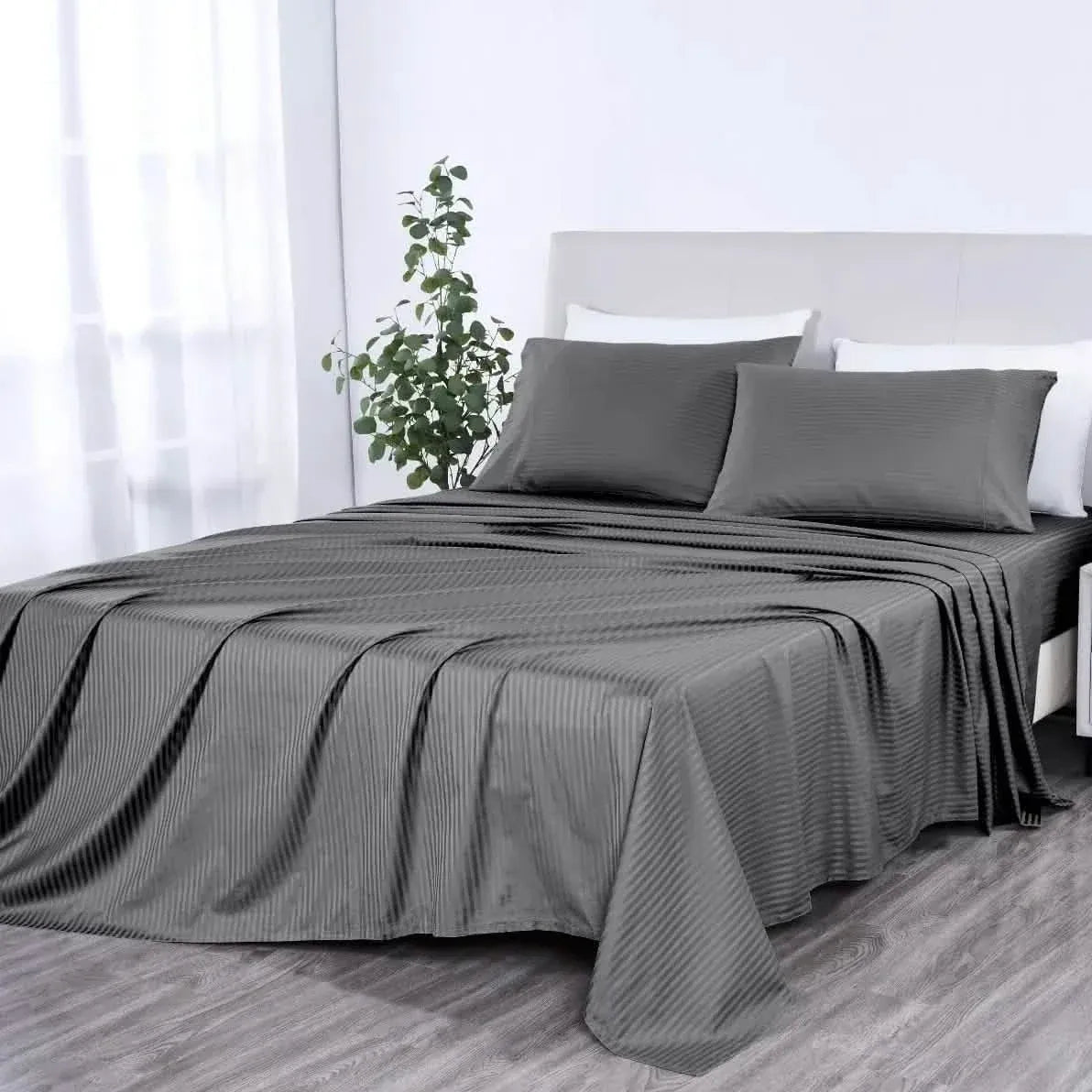 Bibb Home 1000 Thread Count Egyptian Cotton Sheet Set - A-1 Thread Vault
