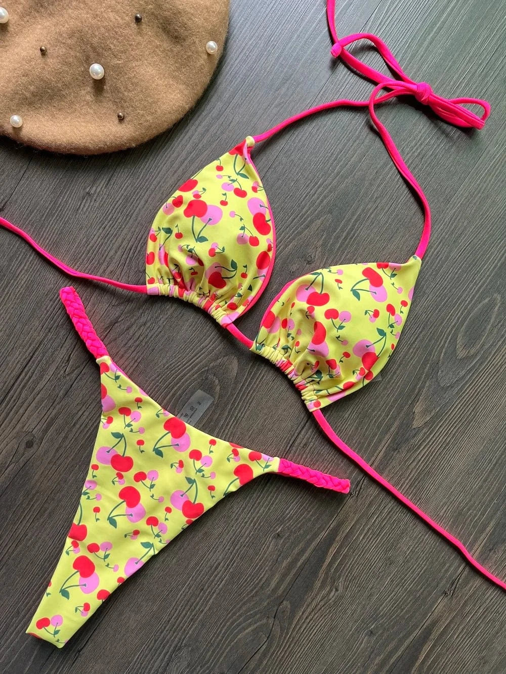Bikini High Waist Swimsuit Sexy Thong Bikini Set Zebra Print Women Brazilian Swimwear 2023 New Biquini Swim Bathing Suits Women - A-1 Thread Vault
