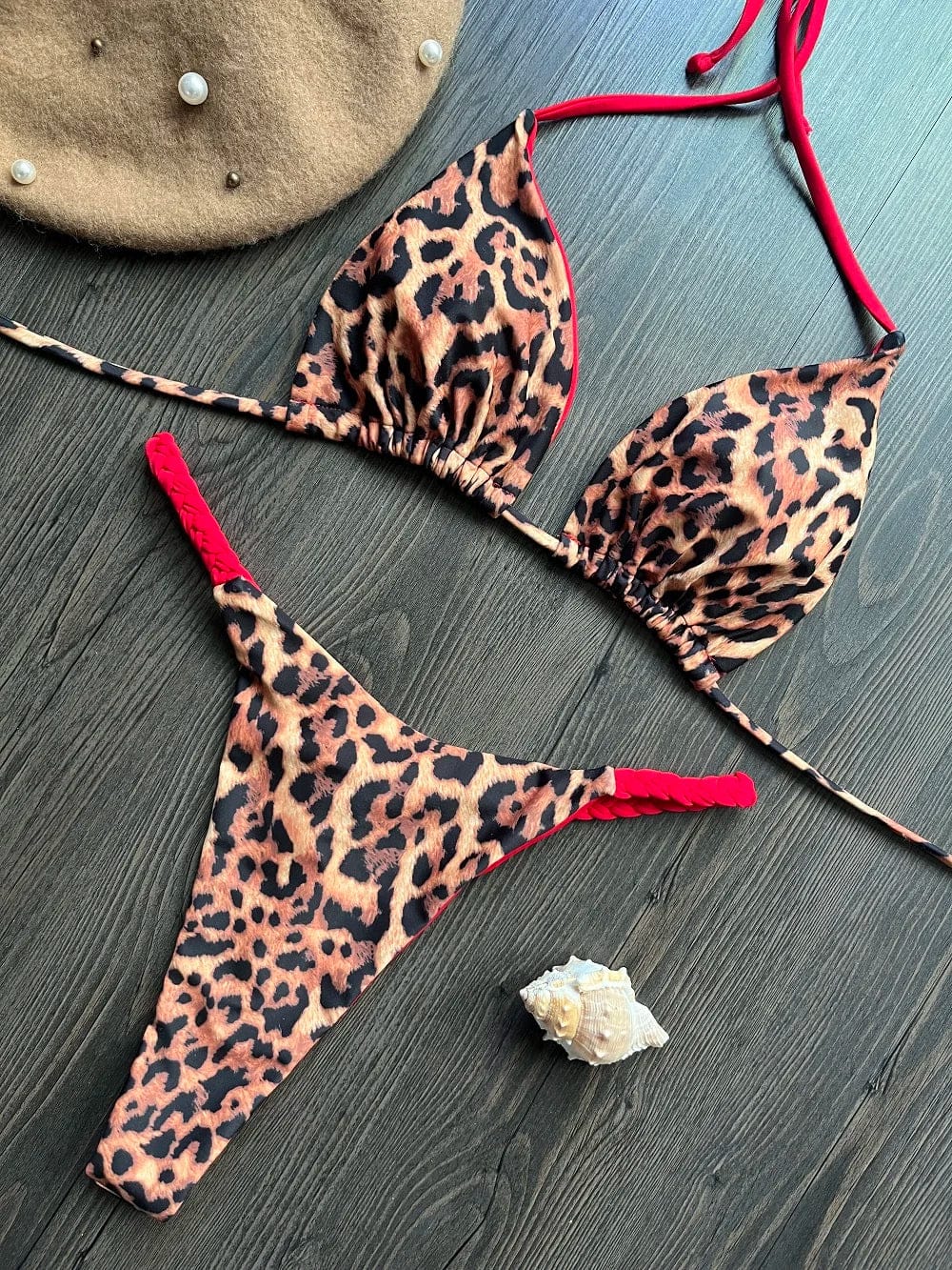 Bikini High Waist Swimsuit Sexy Thong Bikini Set Zebra Print Women Brazilian Swimwear 2023 New Biquini Swim Bathing Suits Women - A-1 Thread Vault