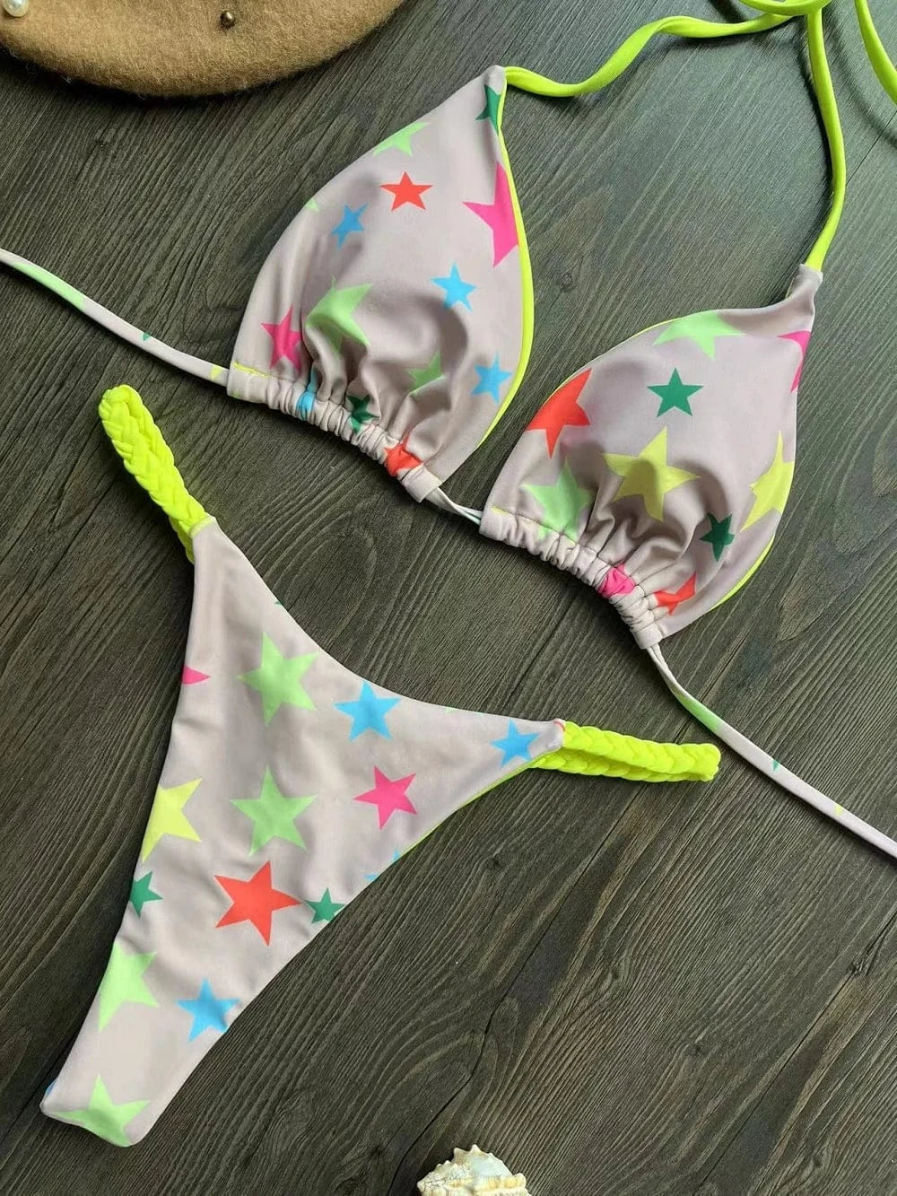 Bikini High Waist Swimsuit Sexy Thong Bikini Set Zebra Print Women Brazilian Swimwear 2023 New Biquini Swim Bathing Suits Women - A-1 Thread Vault