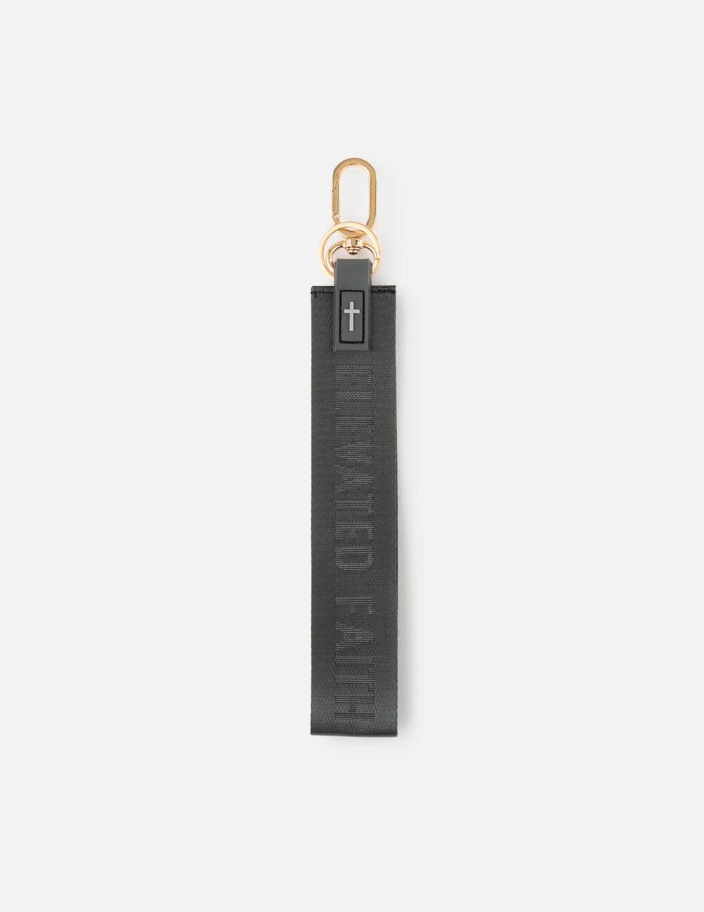 Black Oversized Logo Keychain - A-1 Thread Vault