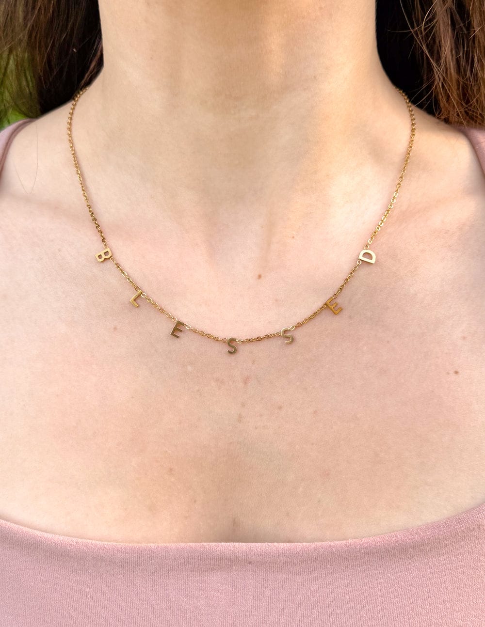 Blessed Dainty Necklace - A-1 Thread Vault