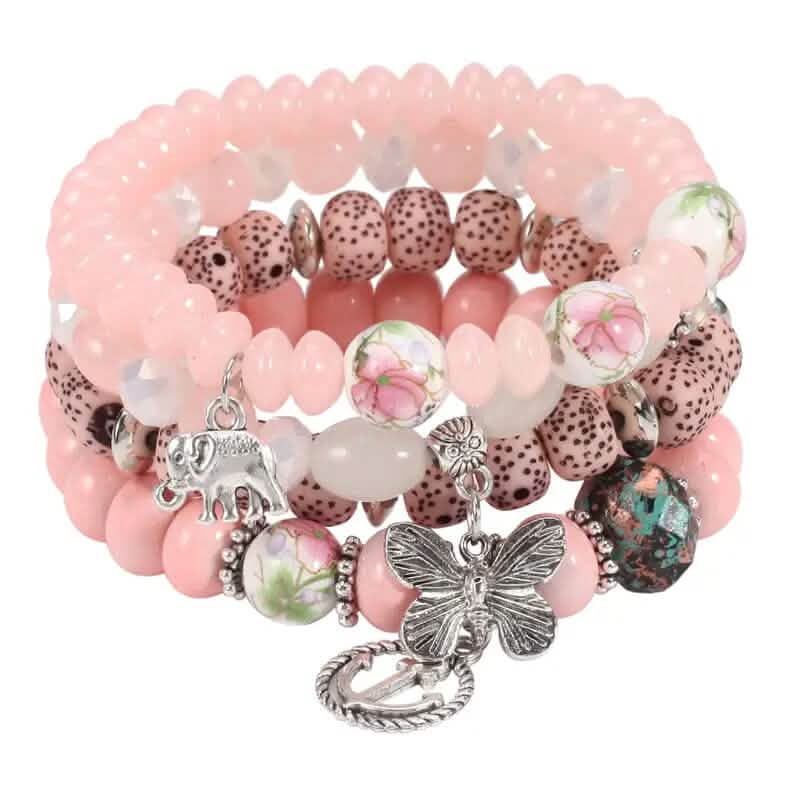 Bohemian Layered Beaded Bracelet - A-1 Thread Vault