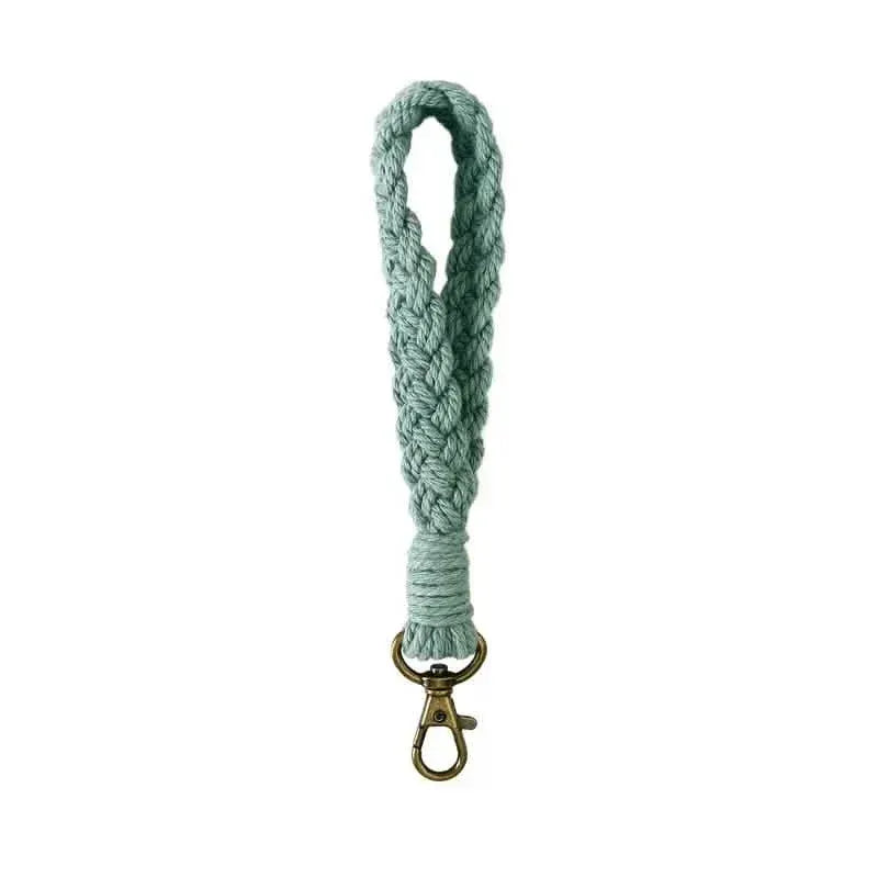 Boho Handmade Wristlet Bracelet Keyring - A-1 Thread Vault