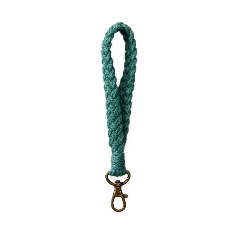 Boho Handmade Wristlet Bracelet Keyring - A-1 Thread Vault