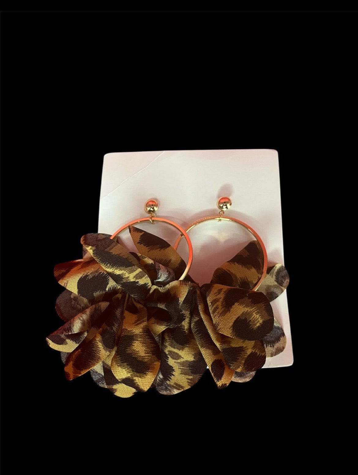Boho Leopard Print Earrings - A-1 Thread Vault
