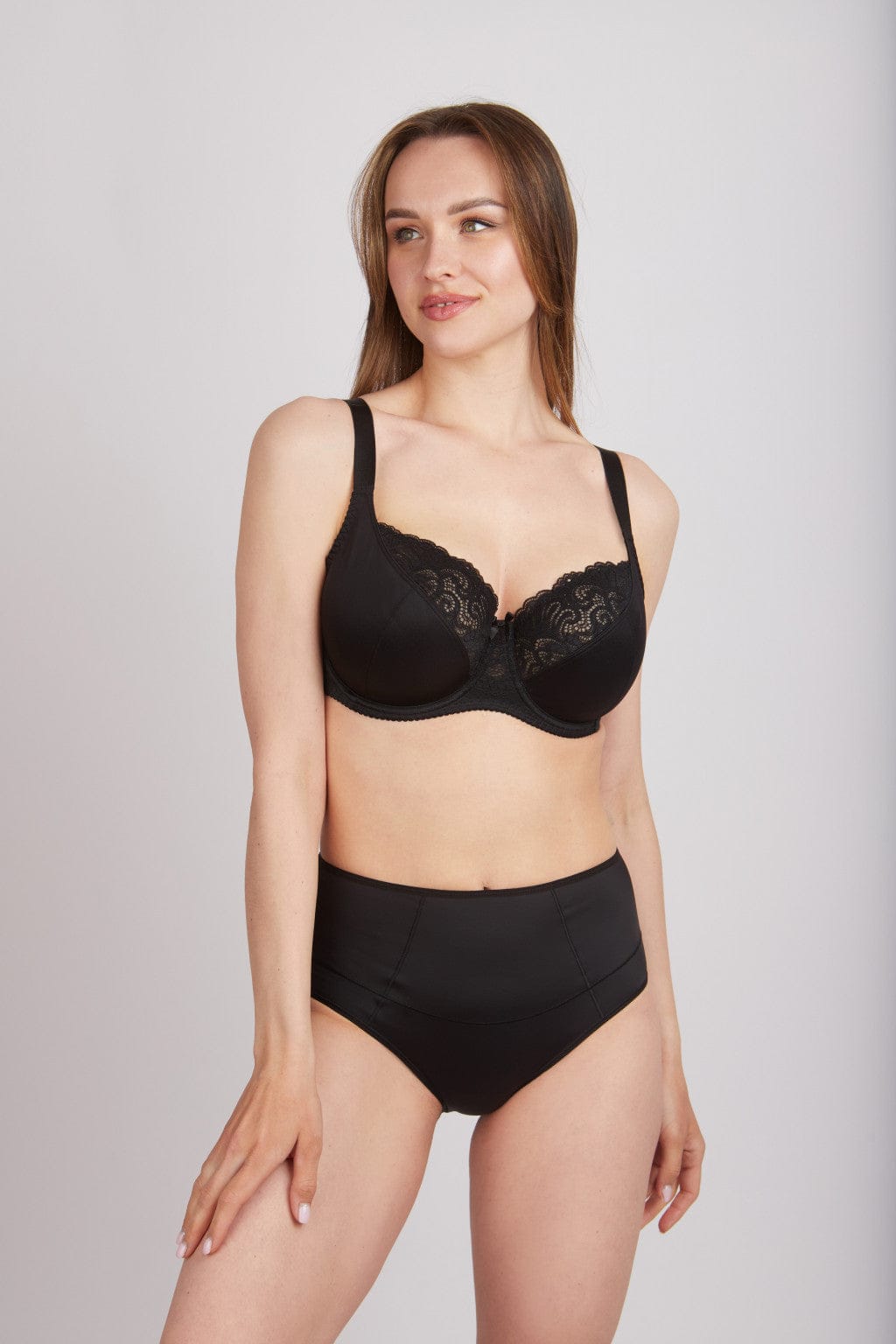 Bra Milavitsa 102830 - Underwired, Triple Segment, Cotton-Lined - A-1 Thread Vault