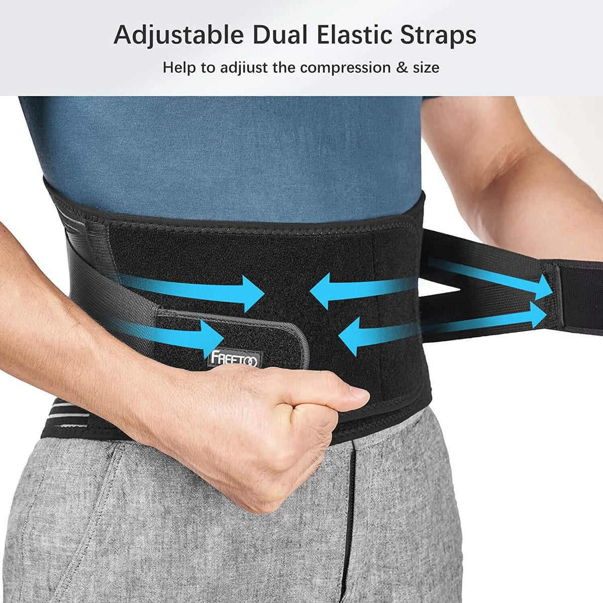 Braces for Lower Back Pain Relief with 6 Stays - A-1 Thread Vault