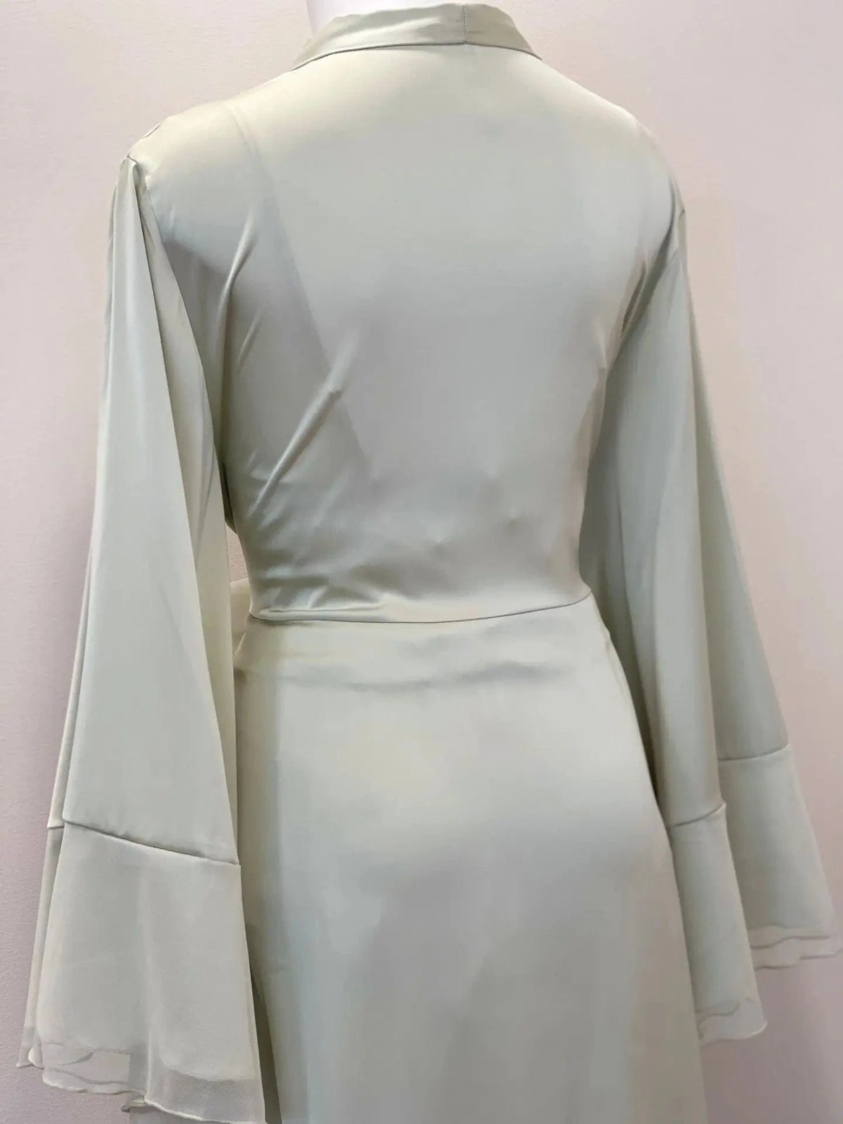 Bridal Kimono Robes Only Beautiful Sexy Pajamas Women's Bathrobe Pure French High Quality Nightgown Lace Mesh Bow Dressing Gowns - A-1 Thread Vault