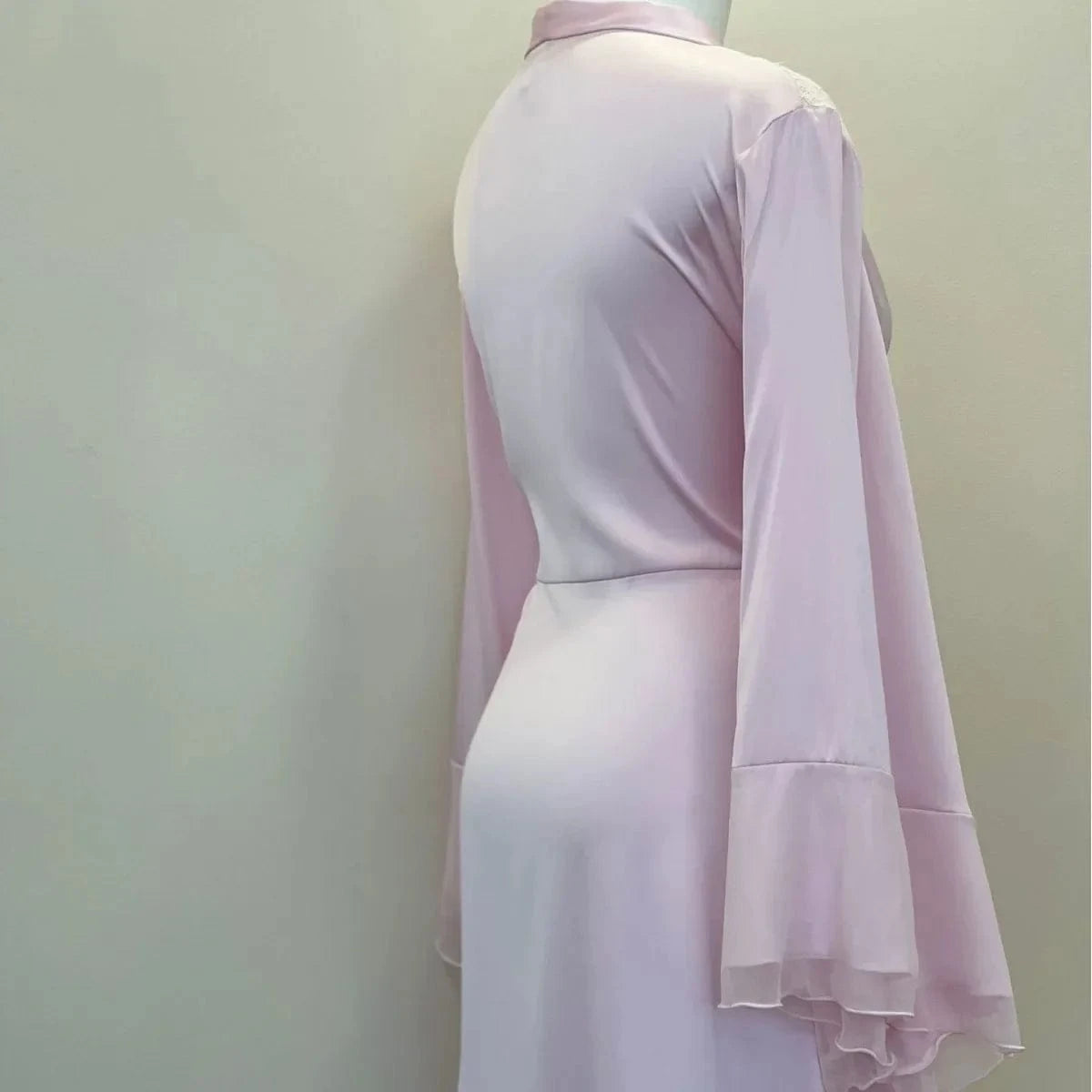 Bridal Kimono Robes Only Beautiful Sexy Pajamas Women's Bathrobe Pure French High Quality Nightgown Lace Mesh Bow Dressing Gowns - A-1 Thread Vault