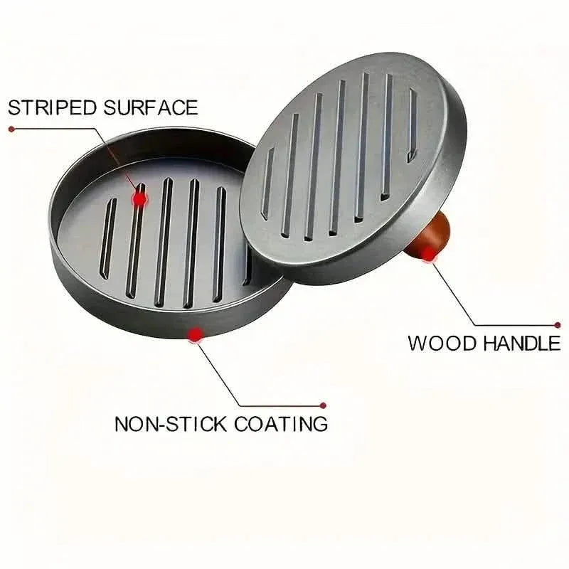 Burger Press Non-Stick Hamburger Press Patty Maker Mold - A-1 Thread Vault