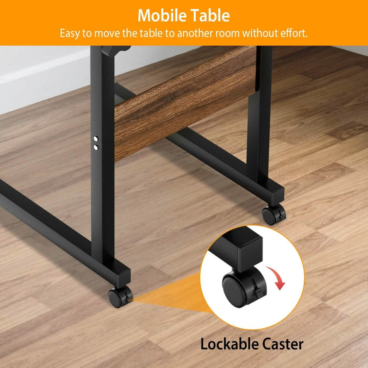 C Side Laptop Small Slim Snack Side Table - A-1 Thread Vault