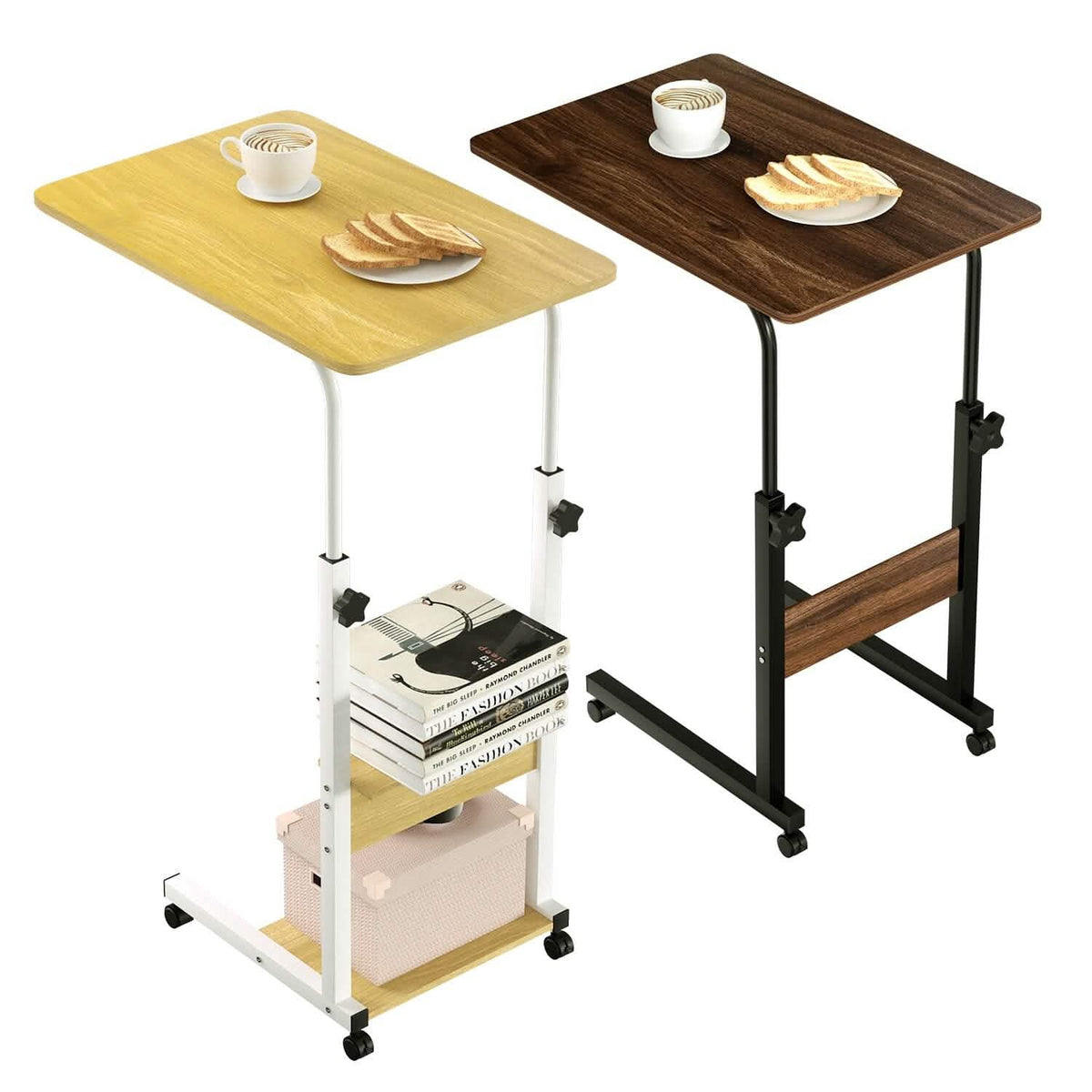 C Side Laptop Small Slim Snack Side Table - A-1 Thread Vault