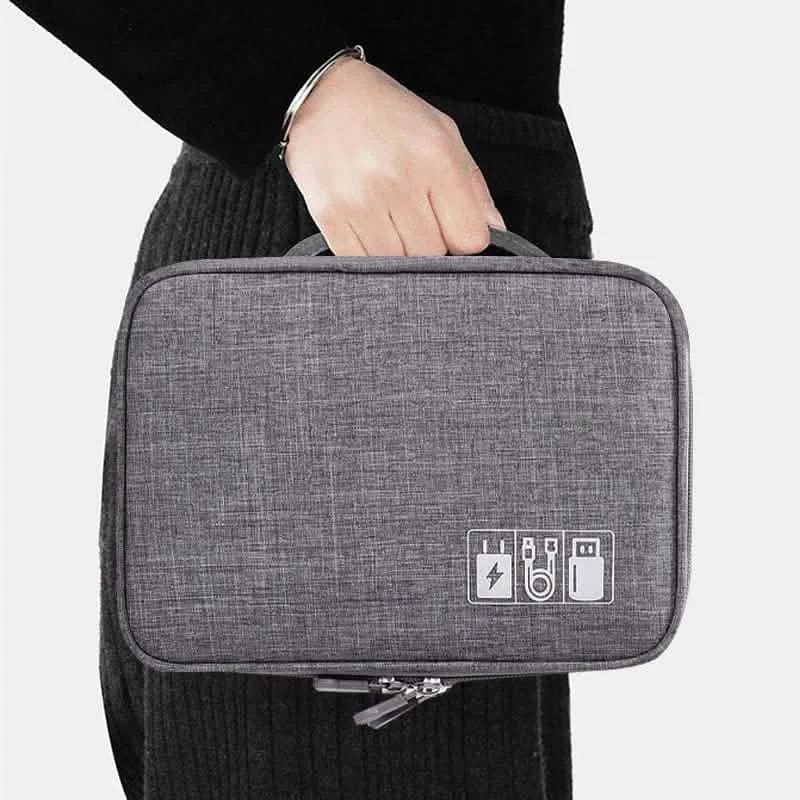 Cable Storage Bag Waterproof Digital Electronic Organizer - A-1 Thread Vault