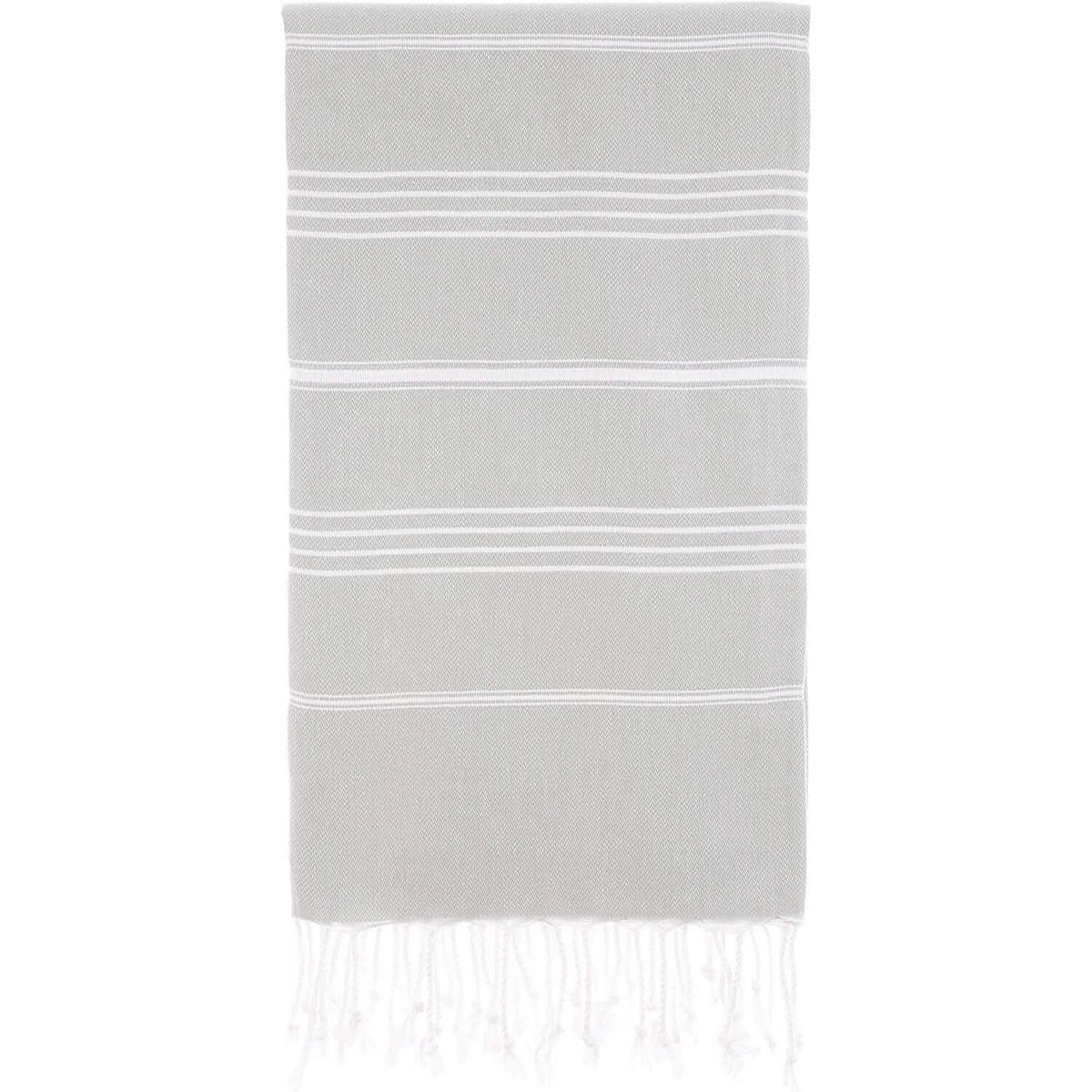 Cacala Pure Series Lightweight 100% Turkish Cotton Super Soft Peshtemal Luxury Bath Towel - A-1 Thread Vault