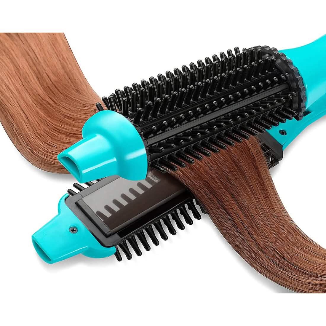 Calista 2-in-1 Heated Brush Iron Hair Styler - A-1 Thread Vault