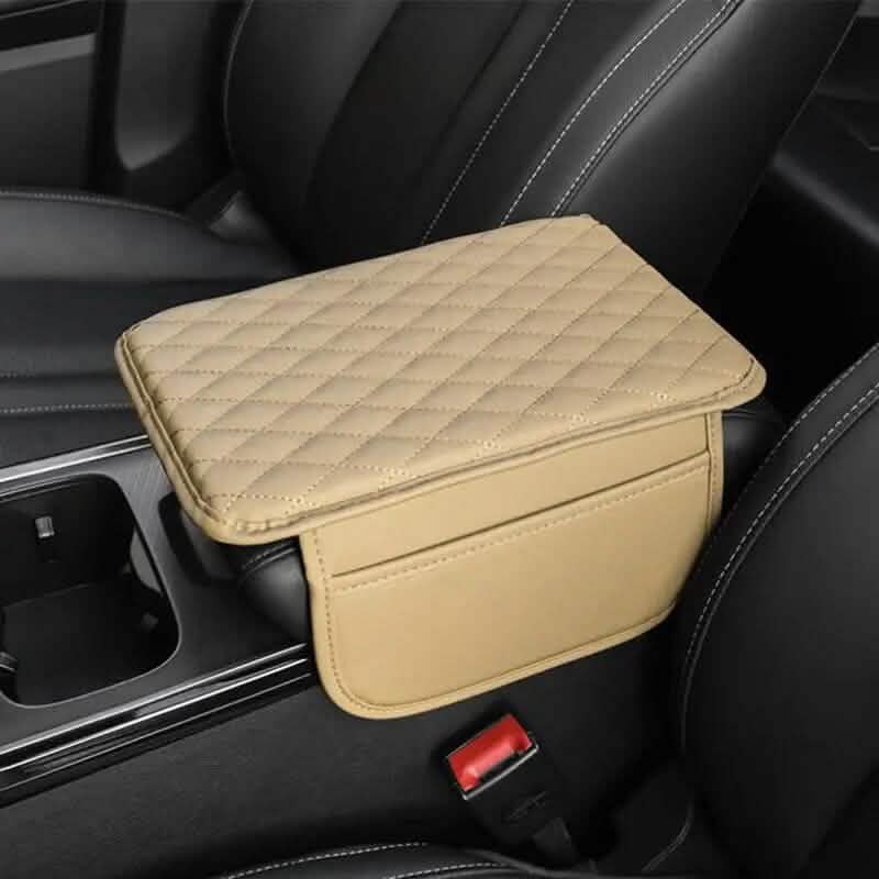 Car Interior Leather Armrest Storage Bag - A-1 Thread Vault