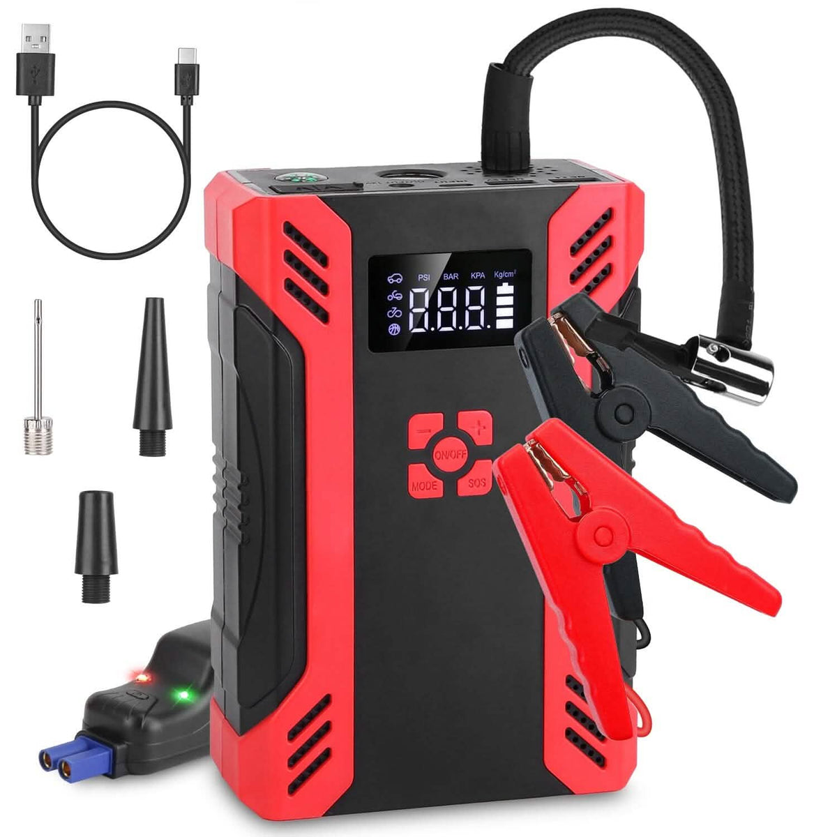 Car Jump Starter with Air Compressor - A-1 Thread Vault
