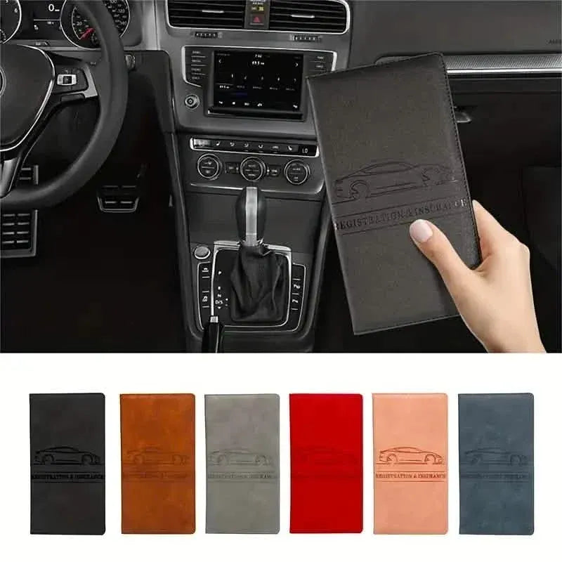 Car Long Multifunctional Driving License Holder Bag - A-1 Thread Vault