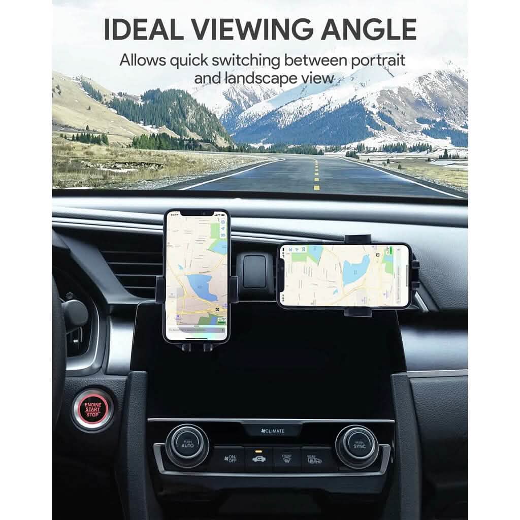 Car Phone Mount Upgraded Vent Clip for Air Vent HD C58 - A-1 Thread Vault