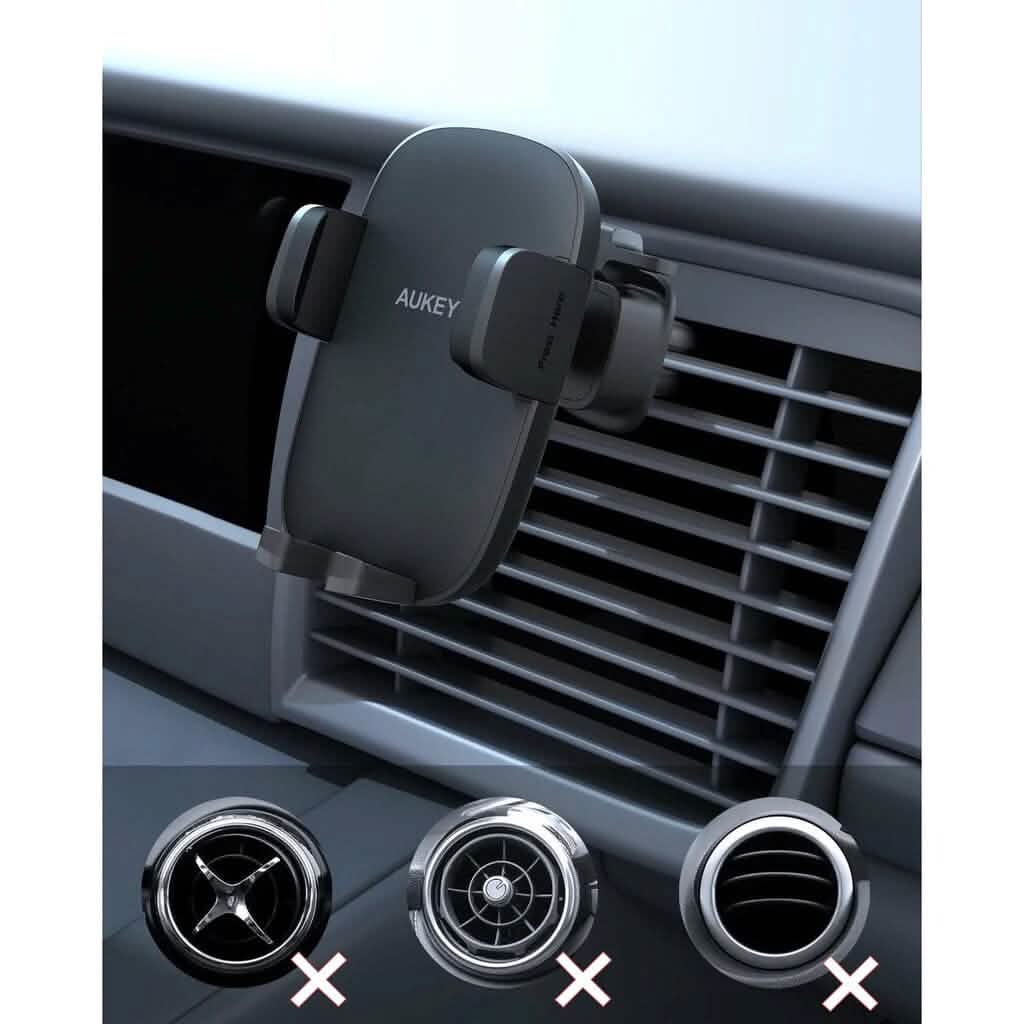 Car Phone Mount Upgraded Vent Clip for Air Vent HD C58 - A-1 Thread Vault