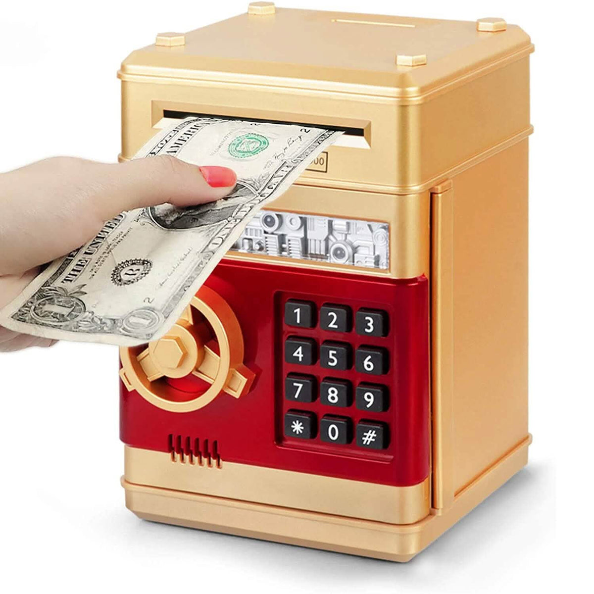 Children's Cartoon Password Box Piggy Bank - A-1 Thread Vault