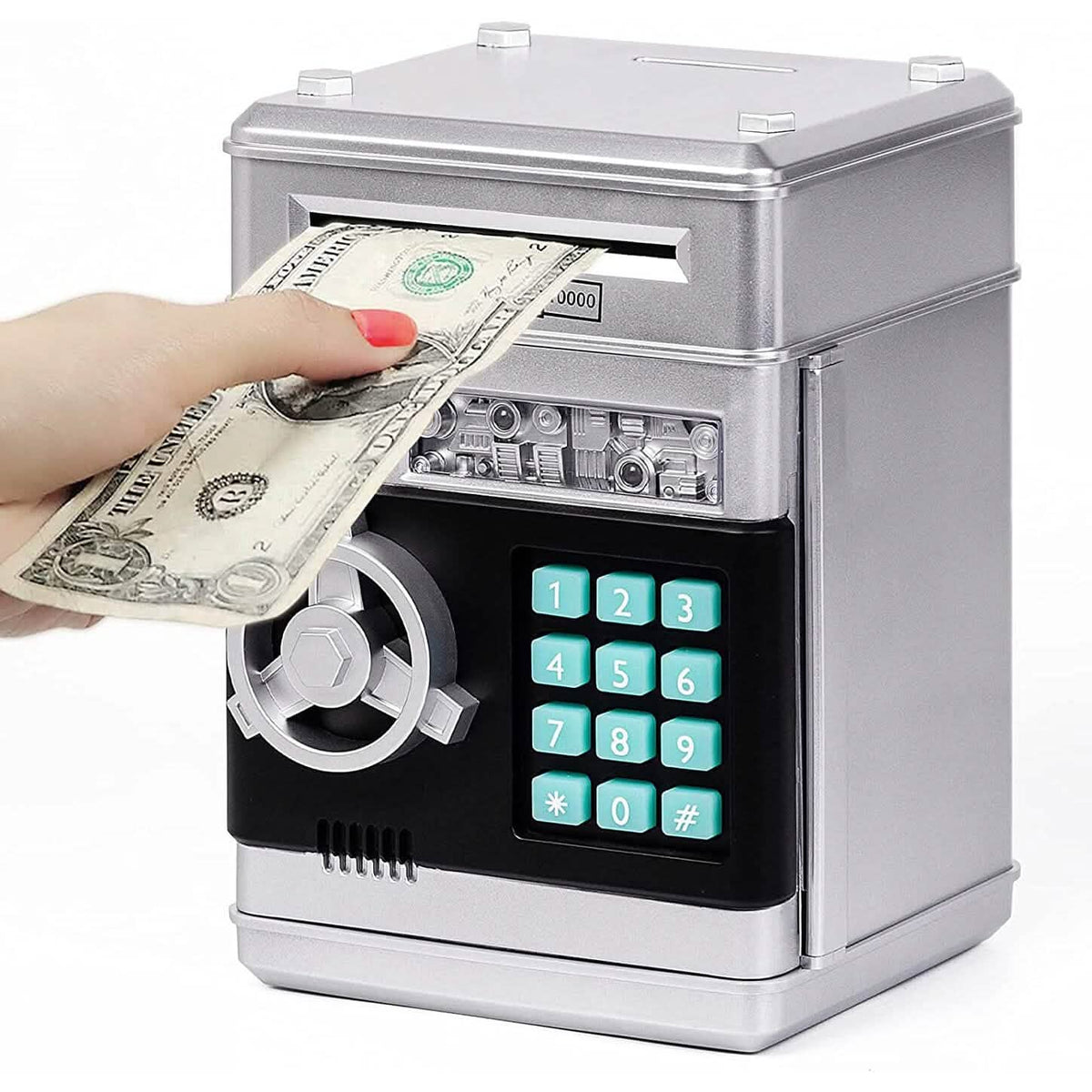 Children's Cartoon Password Box Piggy Bank - A-1 Thread Vault