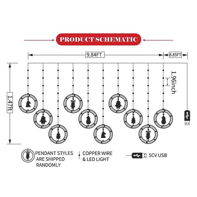 Chiristmas Lights LED Holiday Light - A-1 Thread Vault