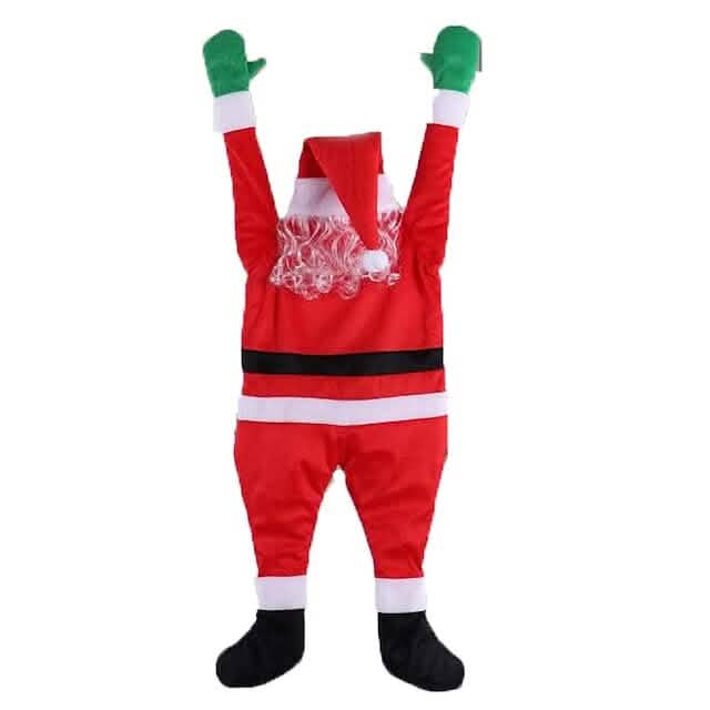 Christmas Climbing Hanging Santa Claus Decor - A-1 Thread Vault