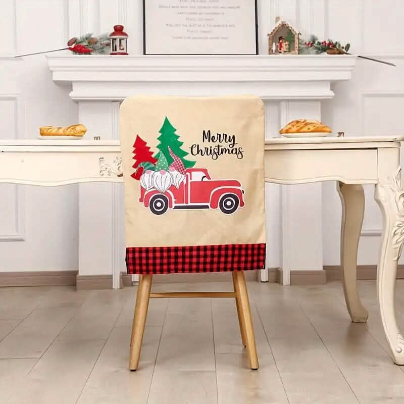 Christmas Dining Room Chair Covers - A-1 Thread Vault
