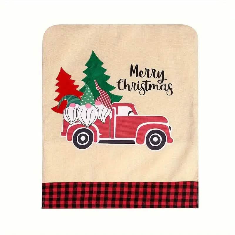 Christmas Dining Room Chair Covers - A-1 Thread Vault
