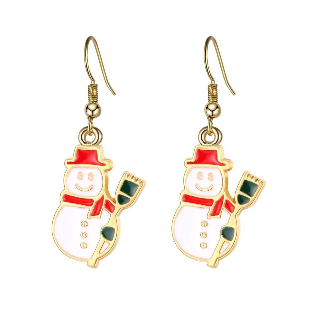 Christmas Ear Decor Hooks Creative Ladies Holiday Earrings - A-1 Thread Vault